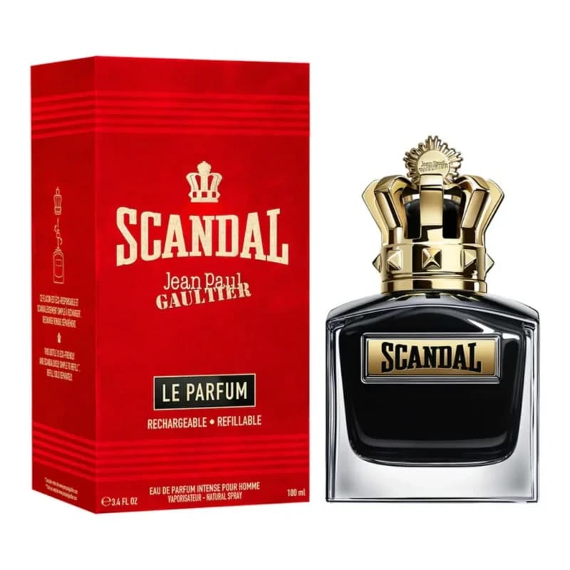 PERFUME FRANCES JPG SCANDAL LE PARFUM RECHARGEABLE REFILABLE 100 ML