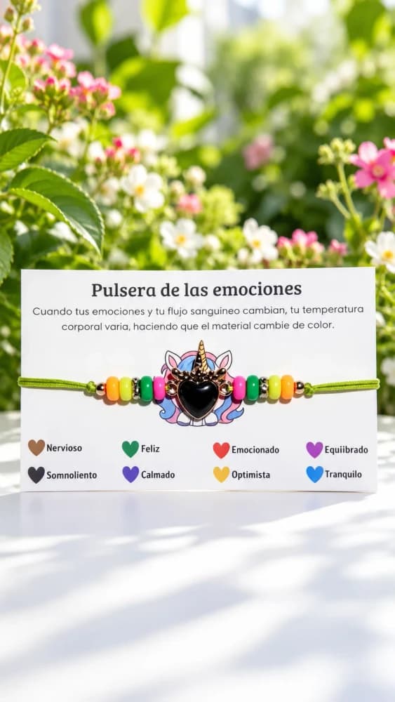Pulsera de las Emociones con Unicornio