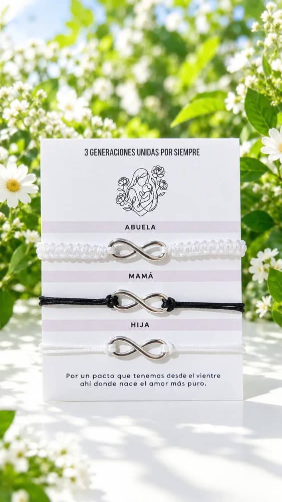 Pulseras 3 Generaciones Unidas