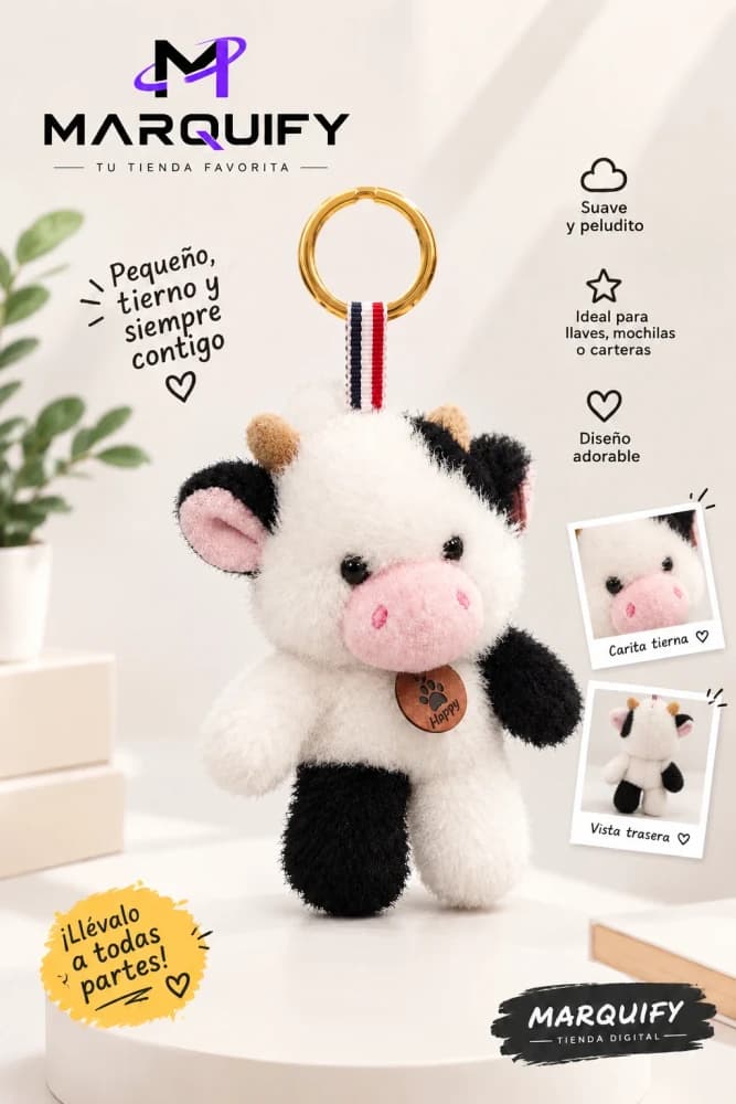 PELUCHE LLAVERITO | VACA