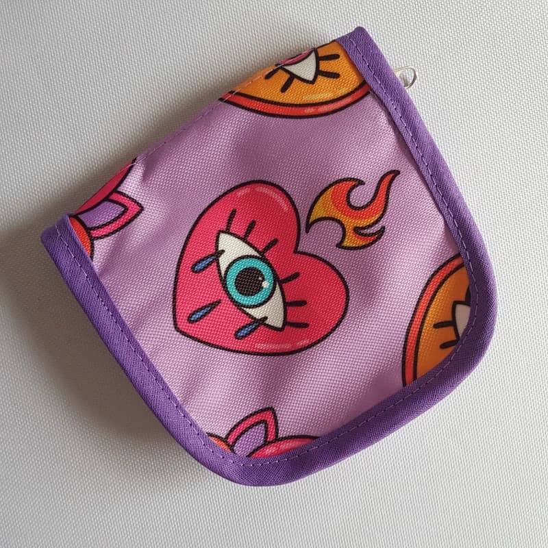 ESTUCHE POCKET "CORAZON CHIC 1"