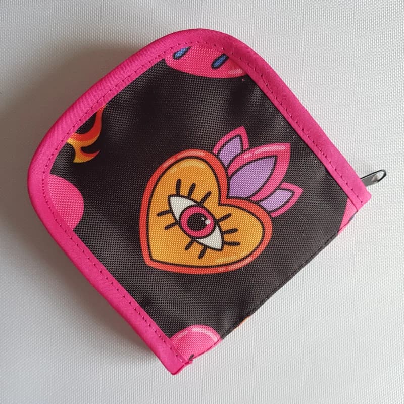 ESTUCHE POCKET "CORAZON CHIC 2"