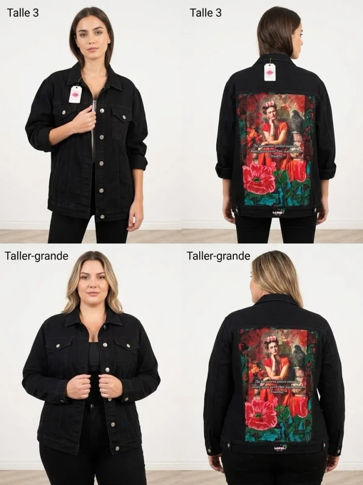 Campera de jean Frida