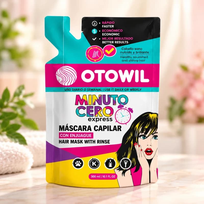 Máscara capilar Otowil Minuto Cero Express 300 ml