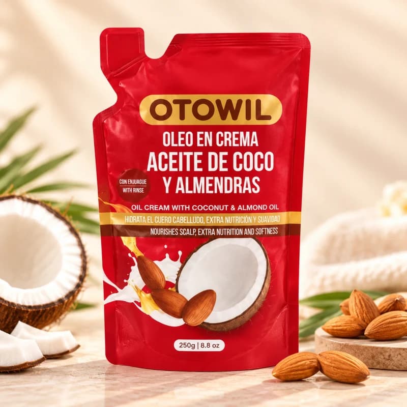 Otowil Óleo en crema - Aceite de Coco y Almendras 250 g