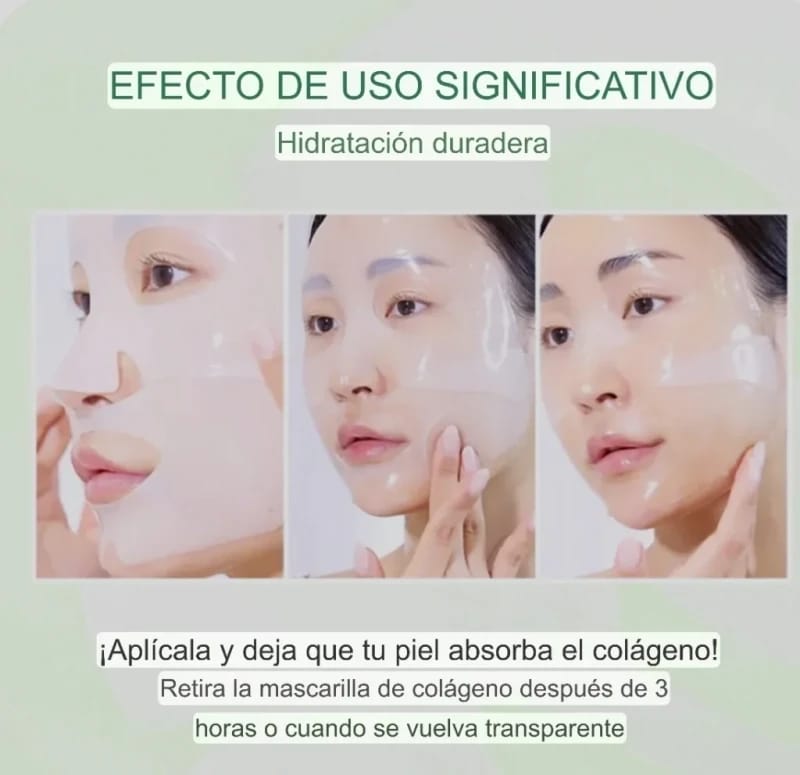 Mascarilla Facial Calmante Profunda De Colágeno, Árbol De Té y Cica. - Koec.