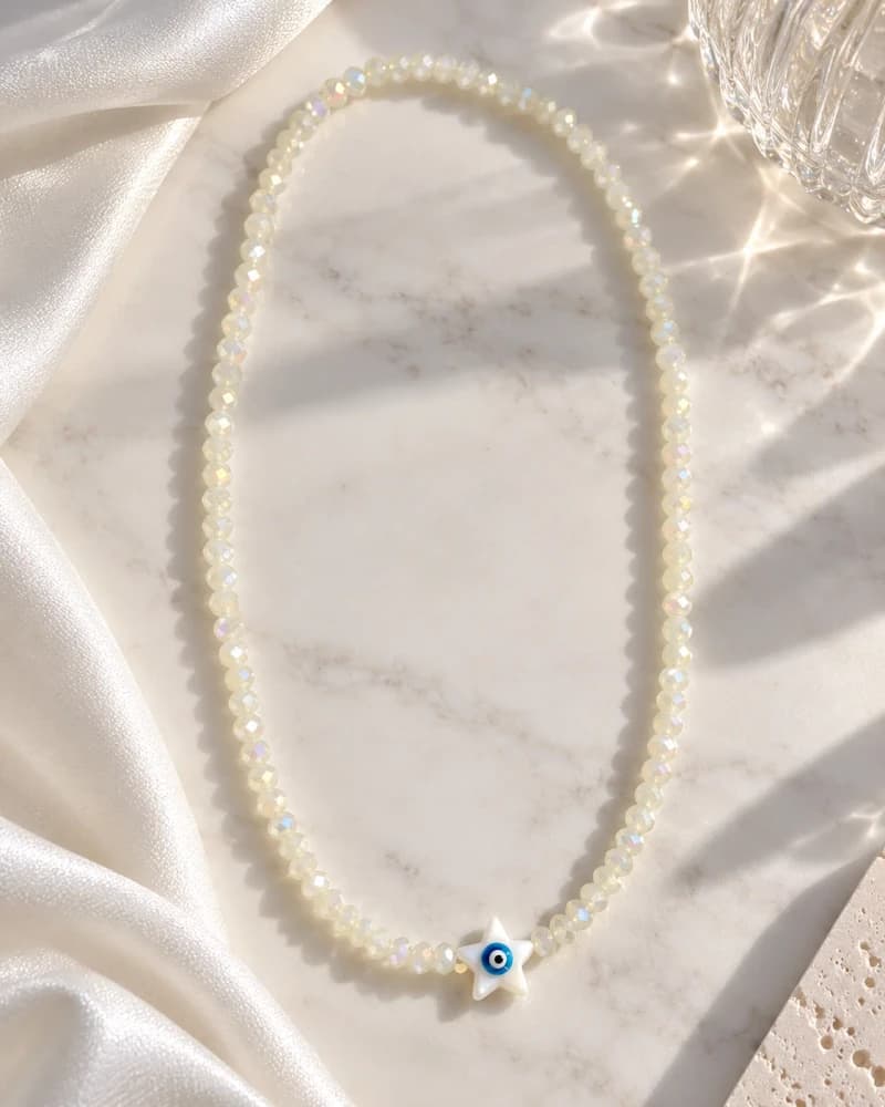 Collar STAR WHITE