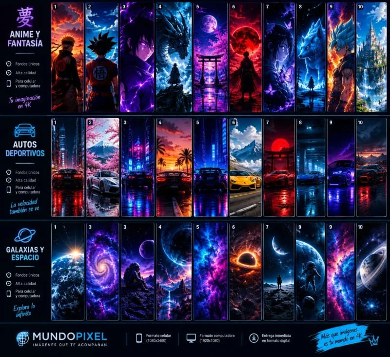 Pack Dream Wallpapers — Fondos para Celular y PC