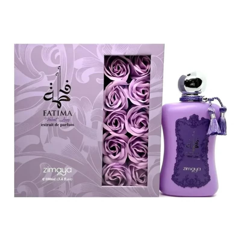 PERFUME ZIMAYA FATIMA VELVET LOVE EDP 100ML ORIGINAL
